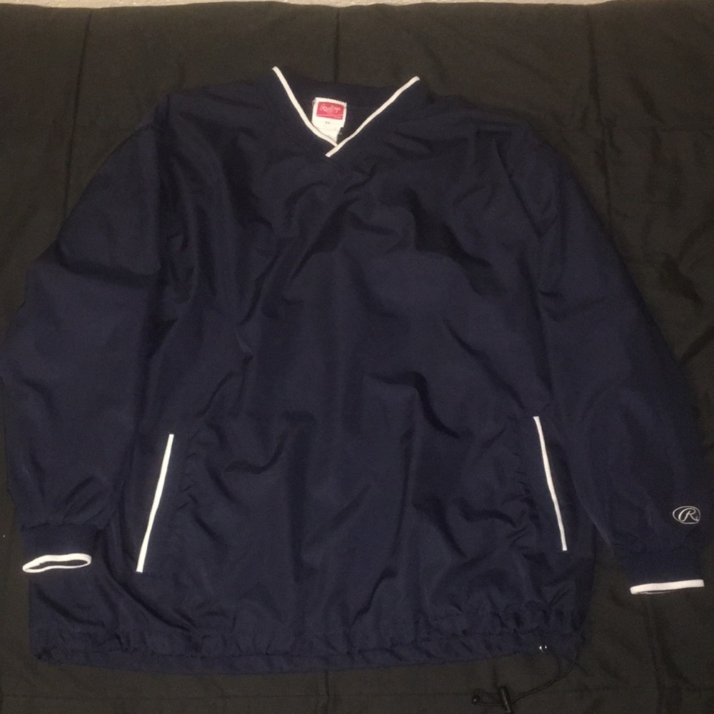 Rawlings crewneck windbreaker